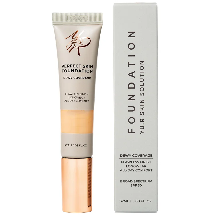 Устойчивая тональная основа под макияж увлажняющая Yu.R Dewy Coverage Foundation (2.75 fair golden), 32 мл