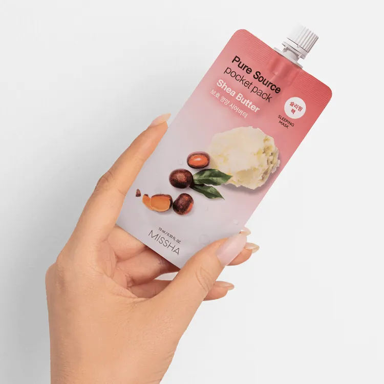 Pure Source Pocket Pack Shea Butter - Маска кремовая ночная с маслом ши, 10 мл