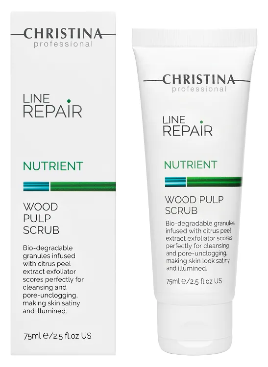 Line Repair Nutrient Wood Pulp Scrub – Скраб с частицами коры цитрусовых, 75 мл