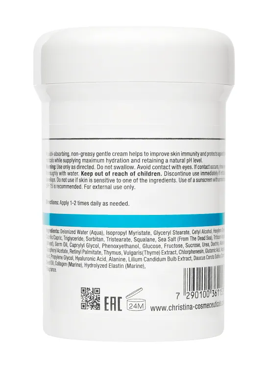 Delicate Hydrating Day Treatment + Vitamin E – Деликатный увлажняющий дневной уход с витамином Е, 250 мл