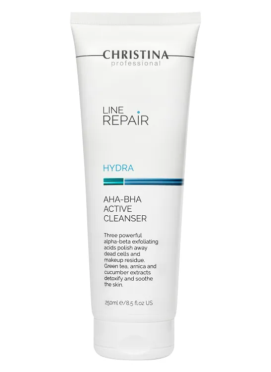 Line Repair Hydra AHA-BHA Active Cleanser – Очищающий активный гель с AHA-BHA кислотами, 250 мл