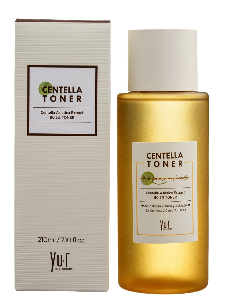 Тонер для лица восстанавливающий Yu-r Centella Toner, 210 мл.