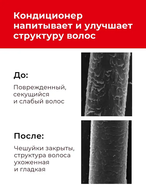 Intense Strengthening Conditioner - Кондиционер с пептидами и витамином Е, 300г