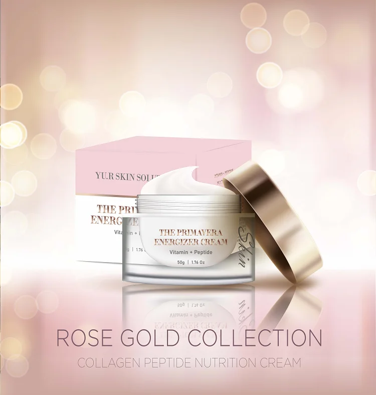 Пептидный крем для лица энергетический с витаминами Yu.R The PrimaVera Energizer Cream, 50 г