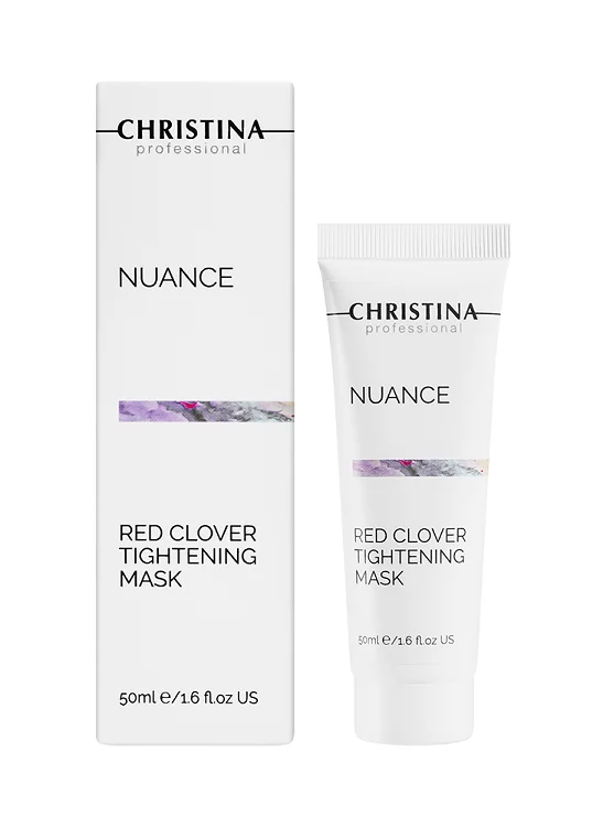 Nuance-Red Clover Tightening Mask – Лифтинговая маска с экстрактом красного клевера, 50 мл