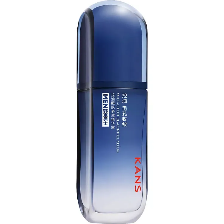 Multi-effect oil-control serum - Антивозрастная сыворотка ""3-в-1"" для контроля жирности кожи лица для мужчин, 80 мл