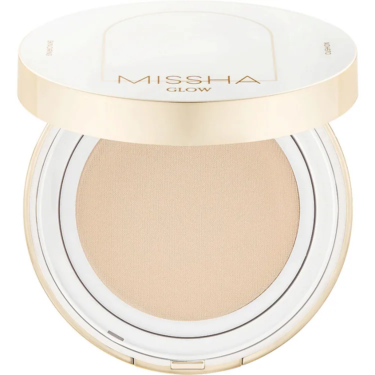 Glow Cushion - Тональный кушон "Прозрачное свечение", тон 21N Fair Light Beige, 14 г