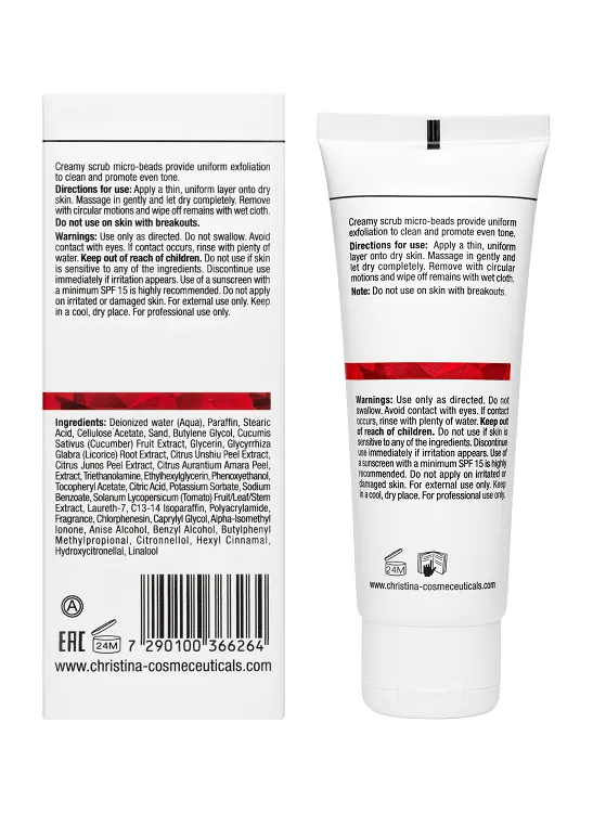 Comodex Scrub & Smooth Exfoliator − Выравнивающий скраб-эксфолиатор, 75 мл