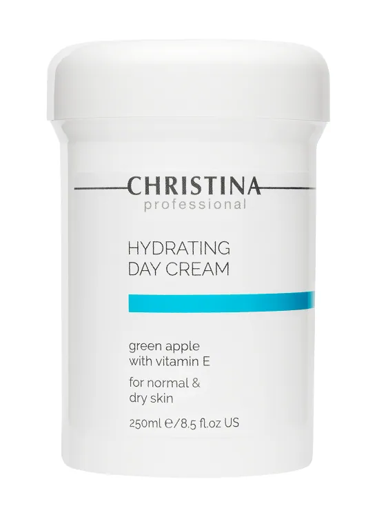 Hydrating Day Cream Green Apple + Vitamin E for normal and dry skin – Увлажняющий дневной крем с витамином Е для нормальной и сухой кожи «Зеленое яблоко», 250 мл