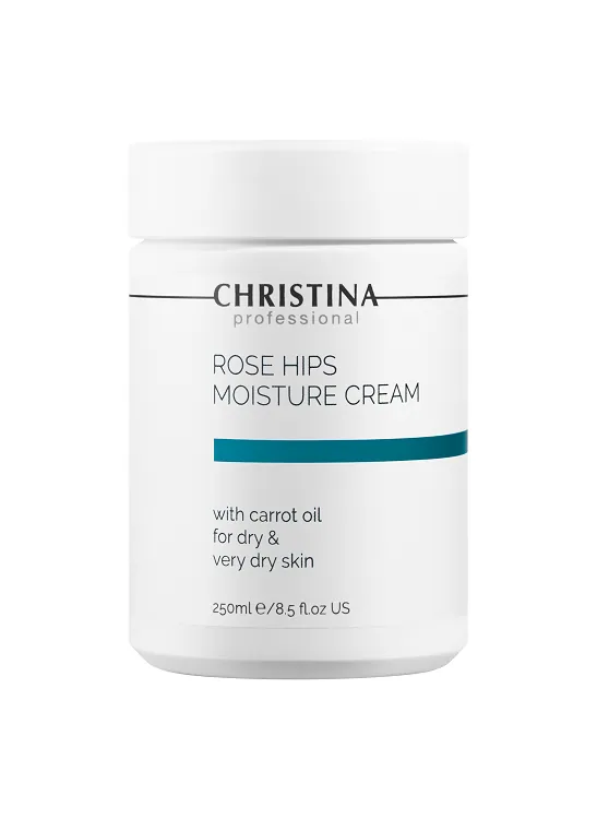 Rose Hips Moisture Cream with Carrot Oil for dry and very dry skin – Увлажняющий крем с маслом моркови для сухой и очень сухой кожи «Шиповник», 250 мл