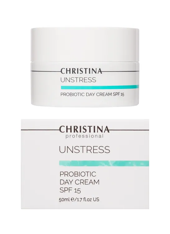 Unstress Probiotic Day Cream SPF 15 – Дневной крем с пробиотическим действием SPF 15, 50 мл