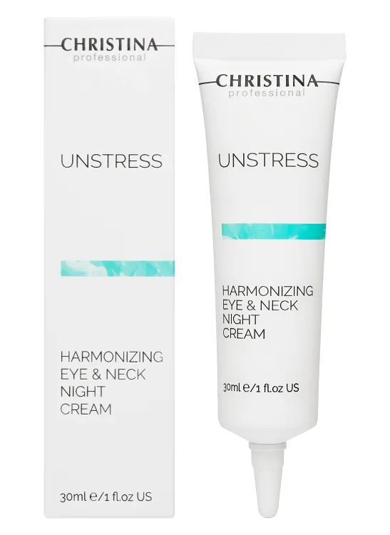 Unstress Harmonizing Eye & Neck Night Cream – Ночной крем для кожи вокруг глаз и шеи, 30 мл