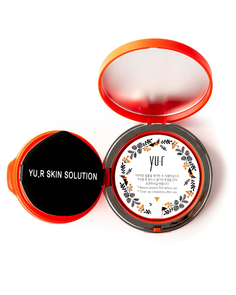 Увлажняющий тональный кушон тон 21 Yu.R Moist Layer Cushion SPF50+ PA +++, 25 гр