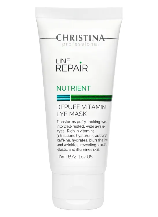Line Repair Nutrient Depuff Vitamin Eye Mask – Восстанавливающая противоотечная маска для кожи вокруг глаз, 60 мл