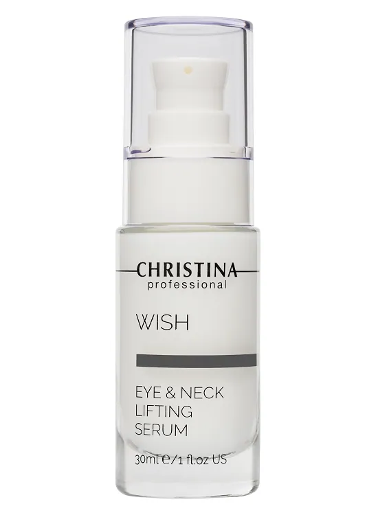 Wish Eyes & Neck Lifting Serum – Подтягивающая сыворотка для кожи вокруг глаз и шеи, 30 мл