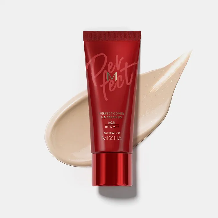 BB Cream Perfect Cover RХ - Тональный BB-крем «Естественное покрытие» SPF42/PA+++ тон 21, 20 мл