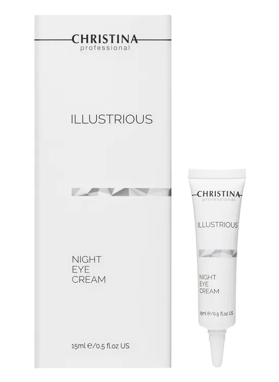 Illustrious Night Eye Cream – Омолаживающий ночной крем для кожи вокруг глаз, 15 мл