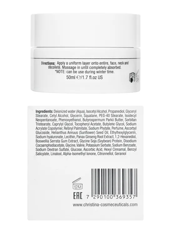 Line Repair Hydra Ginseng Cream – Увлажняющий и питательный крем «Женьшень», 50 мл