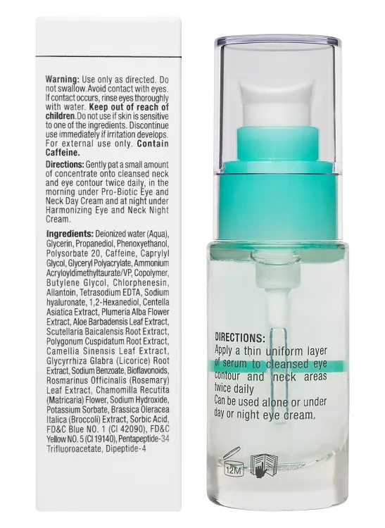 Unstress Eye & Neck Concentrate – Концентрат для кожи вокруг глаз и шеи, 30 мл