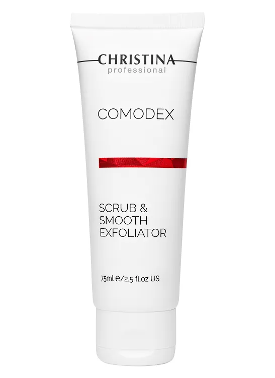 Comodex Scrub & Smooth Exfoliator − Выравнивающий скраб-эксфолиатор, 75 мл