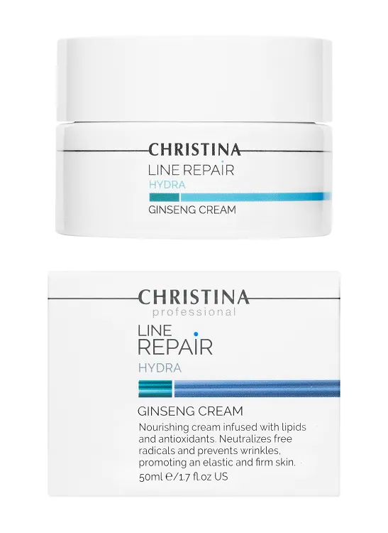 Line Repair Hydra Ginseng Cream – Увлажняющий и питательный крем «Женьшень», 50 мл