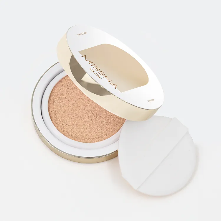 Glow Cushion - Тональный кушон "Прозрачное свечение", тон 23 Sand, 14 г