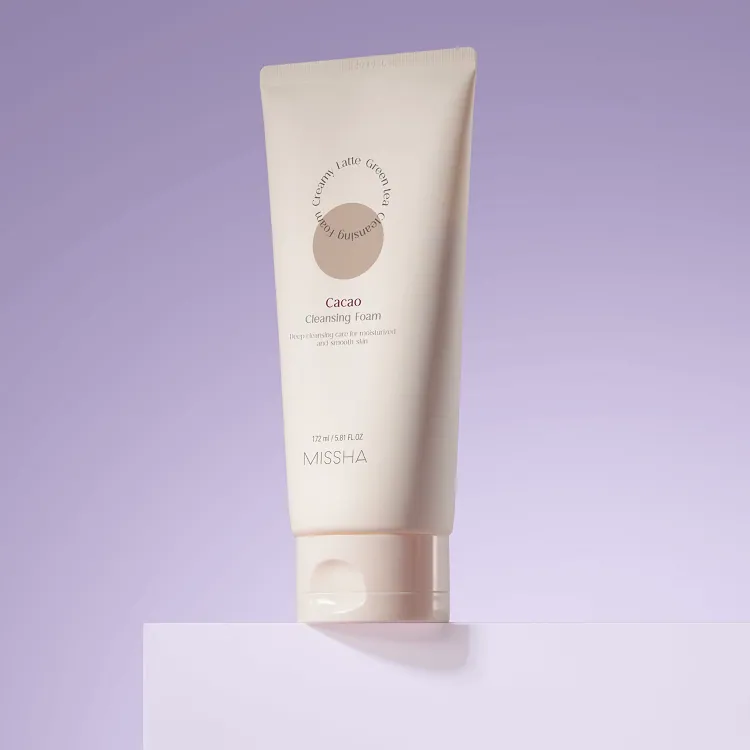 Creamy Latte Cleansing Foam Cacao - Пенка для умывания с маслом какао и мёдом, 172 мл