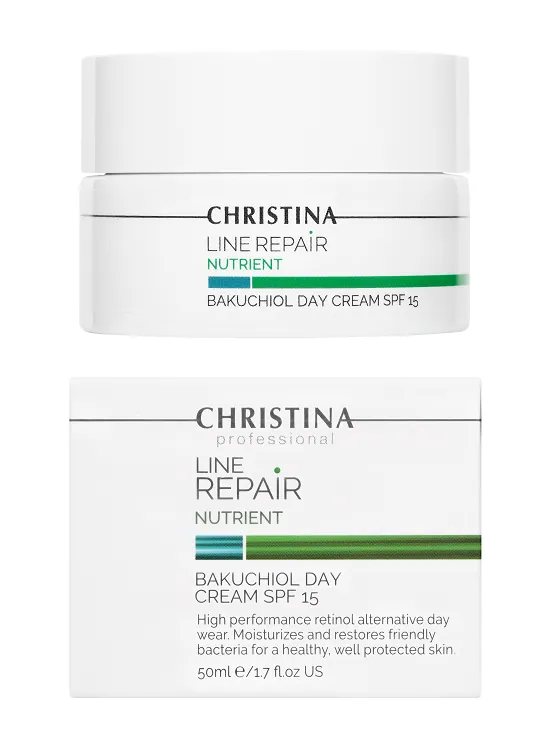 Line Repair Nutrient Bakuchiol Day Cream SPF 15 – Дневной крем с бакучиолом SPF 15, 50 мл