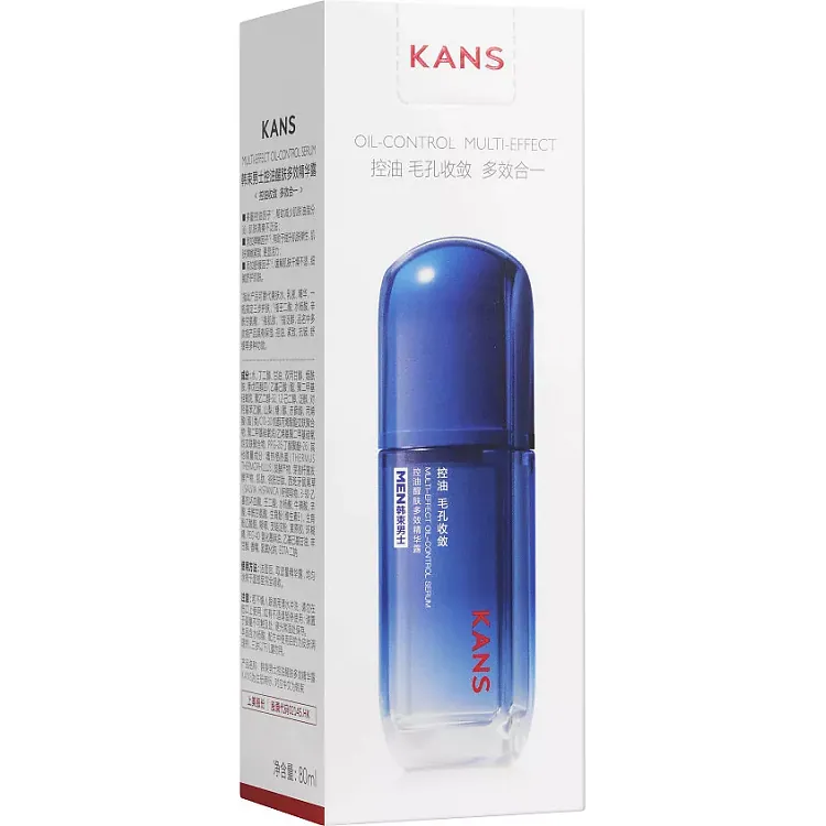 Multi-effect oil-control serum - Антивозрастная сыворотка ""3-в-1"" для контроля жирности кожи лица для мужчин, 80 мл