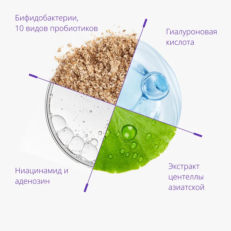 Time Revolution Night Repair Ampoule Cream 5X - Антивозрастной крем для лифтинга и сияния лица, 50 мл