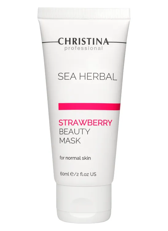 Sea Herbal Beauty Mask Strawberry for normal skin – Маска красоты для нормальной кожи «Клубника», 60 мл