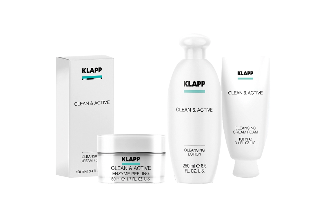 CLEAN & ACTIVE - Сбалансированное очищение для каждого типа кожи