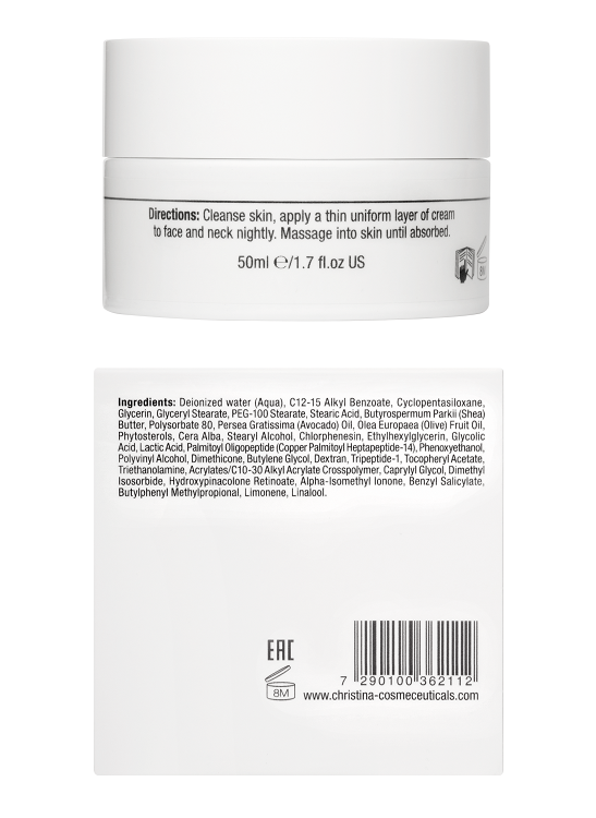 Forever Young Repairing Night Cream – Ночной восстанавливающий крем, 50 мл