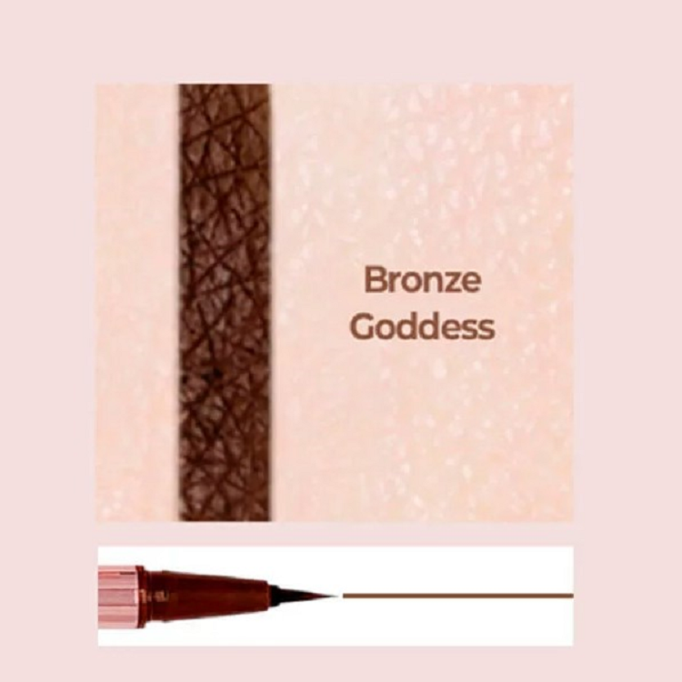 Подводка для глаз YU.R Real Color Eye Liner (Brush Tip Bronze Goddess)