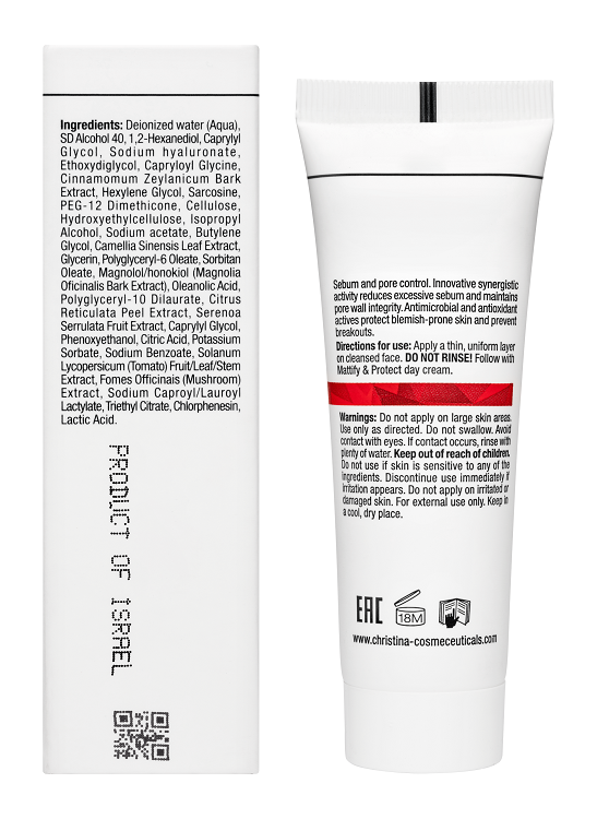 Comodex Control & Regulate Day Treatment − Дневная регулирующая сыворотка-контроль, 50 мл