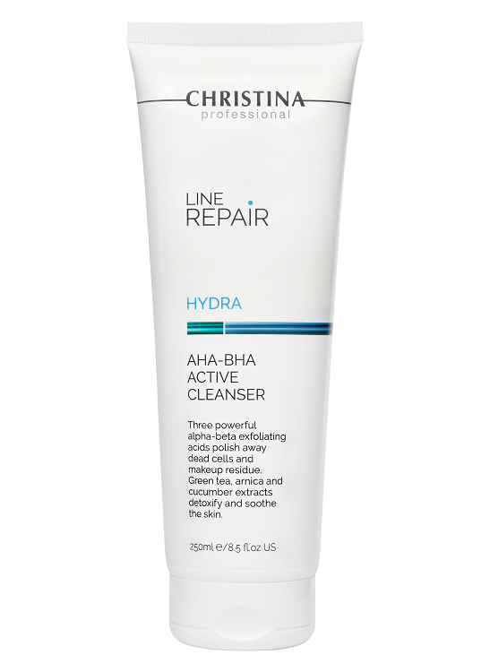 Line Repair Hydra AHA-BHA Active Cleanser – Очищающий активный гель с AHA-BHA кислотами, 250 мл