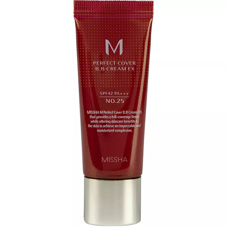 BB Cream Perfect Cover EX - Тональный BB крем "Идеальное покрытие" SPF42/PA+++ тон 25, 20 мл