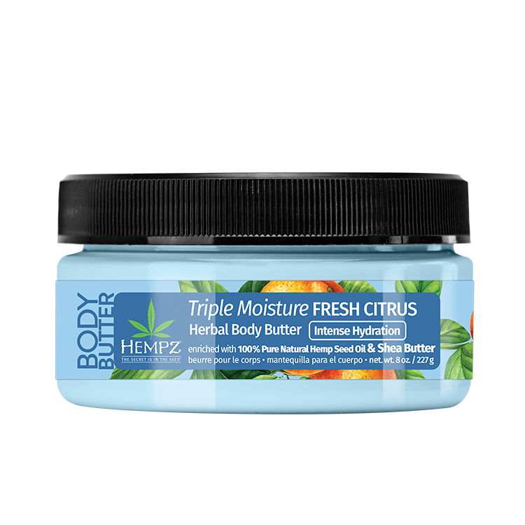 Скраб сахарный для тела Тройное Увлажнение / Hempz Triple Moisture Herbal Sugar Scrub 176 g