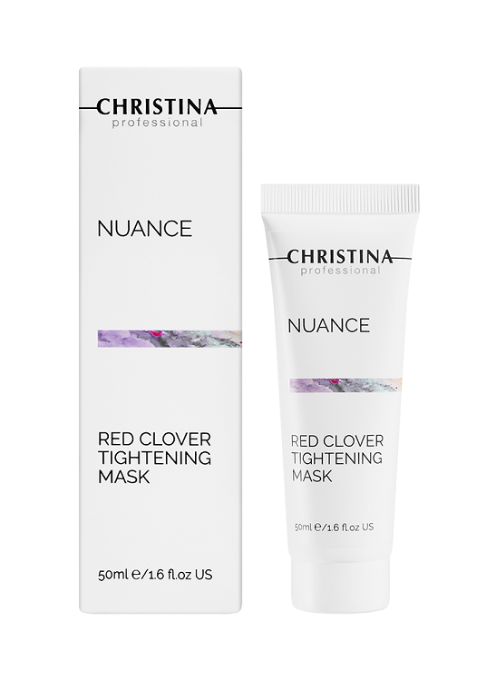Nuance-Red Clover Tightening Mask – Лифтинговая маска с экстрактом красного клевера, 50 мл