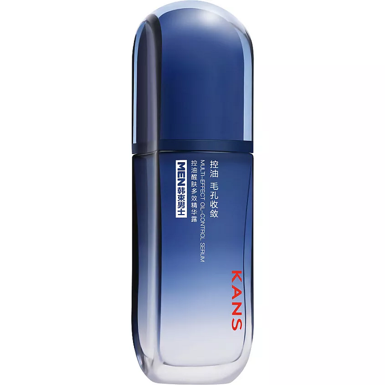 Multi-effect oil-control serum - Антивозрастная сыворотка ""3-в-1"" для контроля жирности кожи лица для мужчин, 80 мл