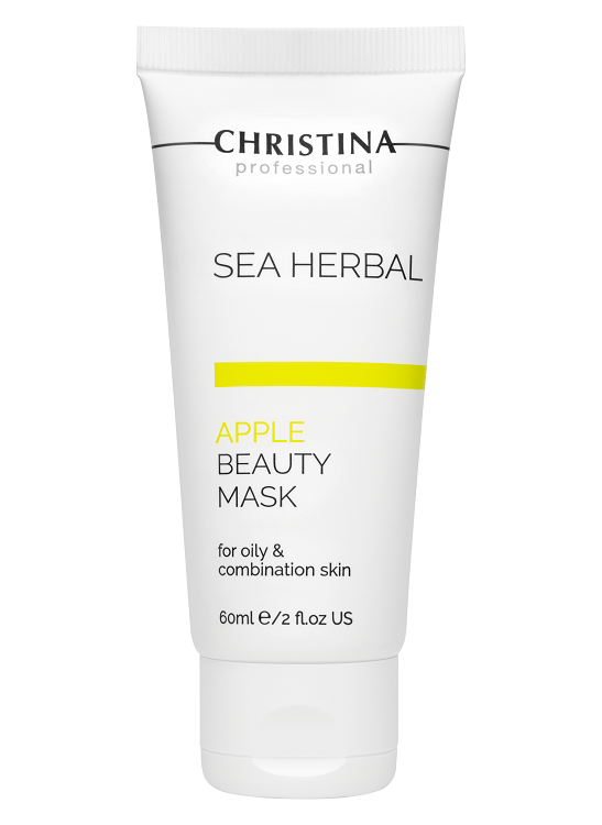 Sea Herbal Beauty Mask Apple for oily skin – Маска красоты на основе морских трав для жирной и комбинированной кожи «Яблоко», 60 мл