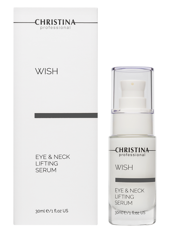 Wish Eyes & Neck Lifting Serum – Подтягивающая сыворотка для кожи вокруг глаз и шеи, 30 мл