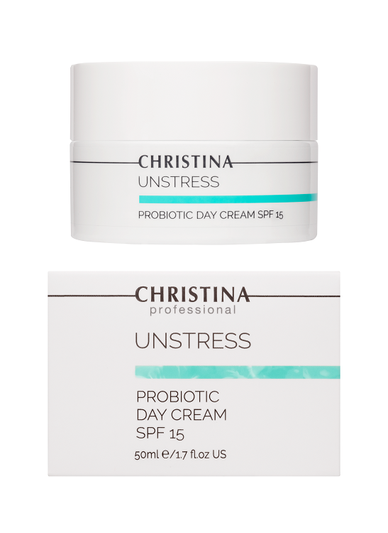 Unstress Probiotic Day Cream SPF 15 – Дневной крем с пробиотическим действием SPF 15, 50 мл