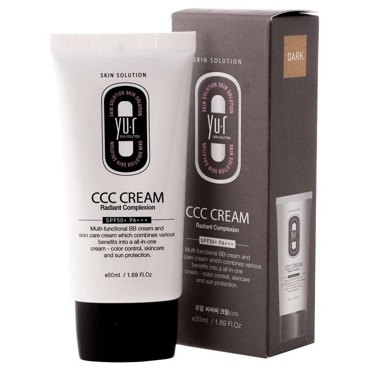 Корректирующий крем для лица Yu.r ССС Cream (Dark), 50 мл, SPF50+