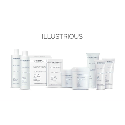 ILLUSTRIOUS – ЛИНИЯ ДЛЯ ОСВЕТЛЕНИЯ И ВОЗВРАЩЕНИЯ СИЯНИЯ КОЖЕ