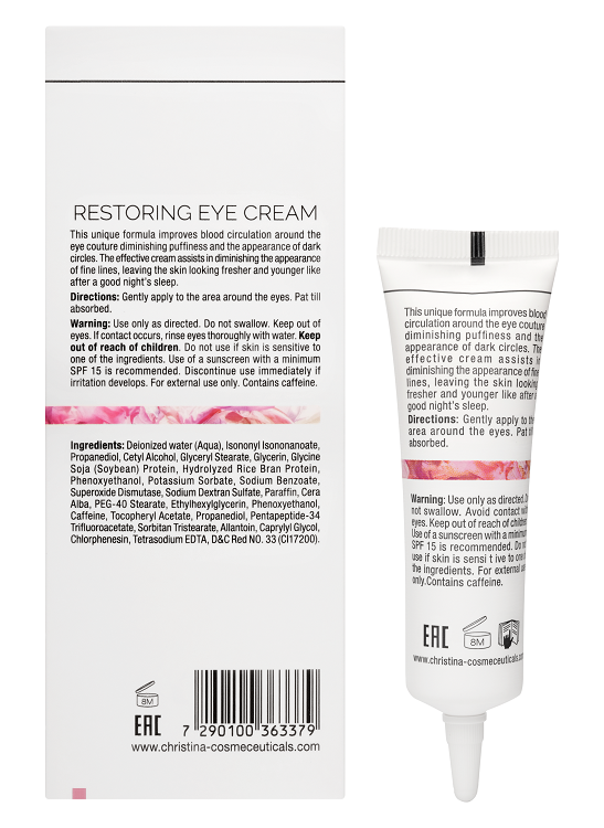 Muse Restoring Eye Cream – Восстанавливающий крем для кожи вокруг глаз, 30 мл