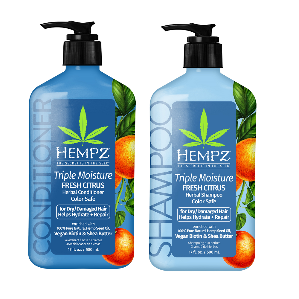 Набор уход для волос Тройное увлажнение: Кондиционер (500ml), Шампунь (500ml)