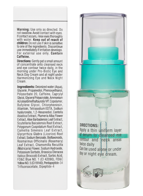 Unstress Eye & Neck Concentrate – Концентрат для кожи вокруг глаз и шеи, 30 мл