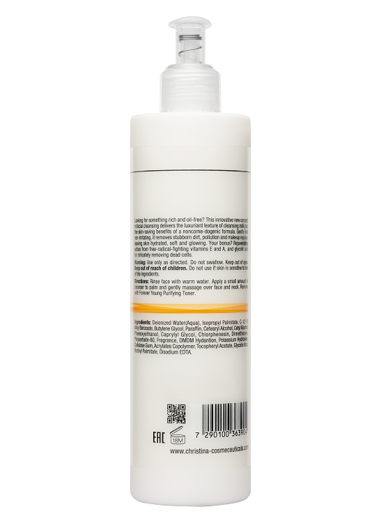 Forever Young Gentle Cleansing Milk – Нежное очищающее молочко, 300 мл