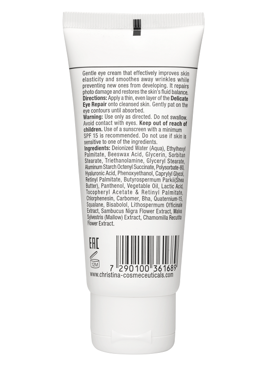 Delicate Eye Repair – Крем для деликатного восстановления кожи вокруг глаз, 60мл